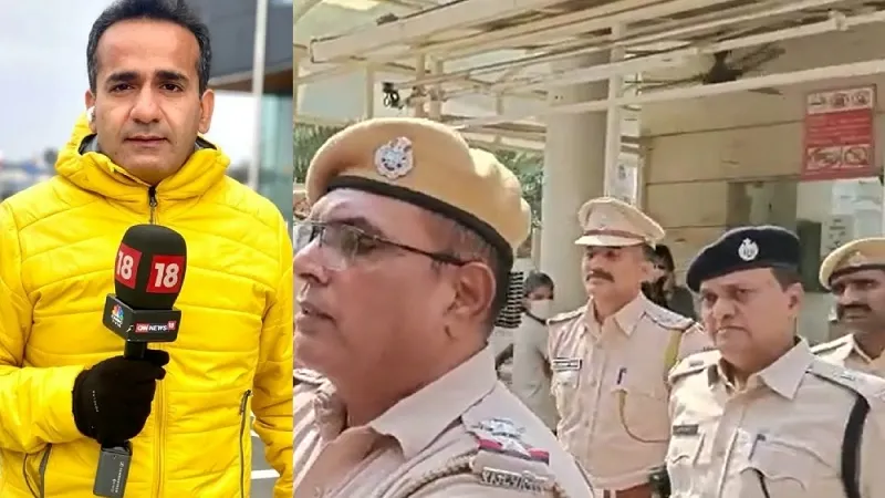 Noida: बग्गा की तर्ज पर अमन चोपड़ा के घर पहुंची राजस्थान पुलिस, चिपकाया गिरफ्तारी वारंट का नोटिस