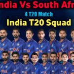 India Vs South Africa T-20 Match
