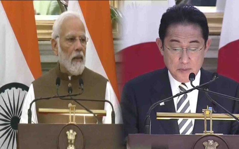 Indo-Japan Meet: दो दिवसीय यात्रा पर जापान के प्रधानमंत्री फुमियो किशिदा पीएम मोदी ने किया स्वागत, कहा-“उनकी यात्रा हमारे आपसी संबंधों के लिए बहुत उपयोगी”
