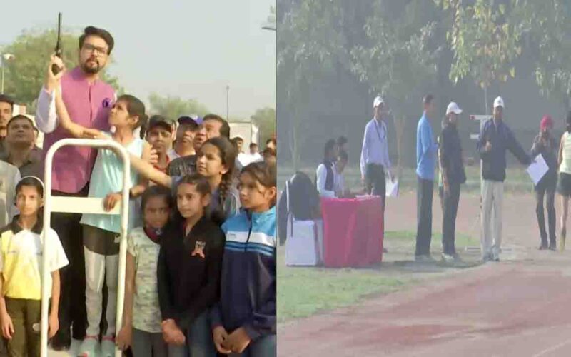 दिल्ली: खेल मंत्री अनुराग ठाकुर ने ‘खेलो इंडिया दस का दम’ कार्यक्रम की शुरूआत, कहा- “खेलों के जरिए भी होगा महिला सशक्तिकरण”