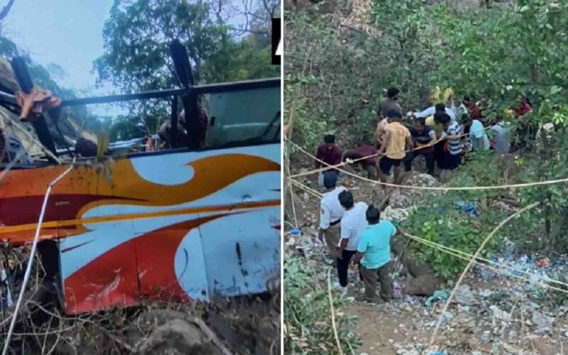 Maharashtra Bus Accident: रायगढ़ में बस हादसा, 13 लोगों की मौत, 10 लोग घायल, मृतकों के परिवार को सरकार का 5 लाख के मुआवजा का ऐलान