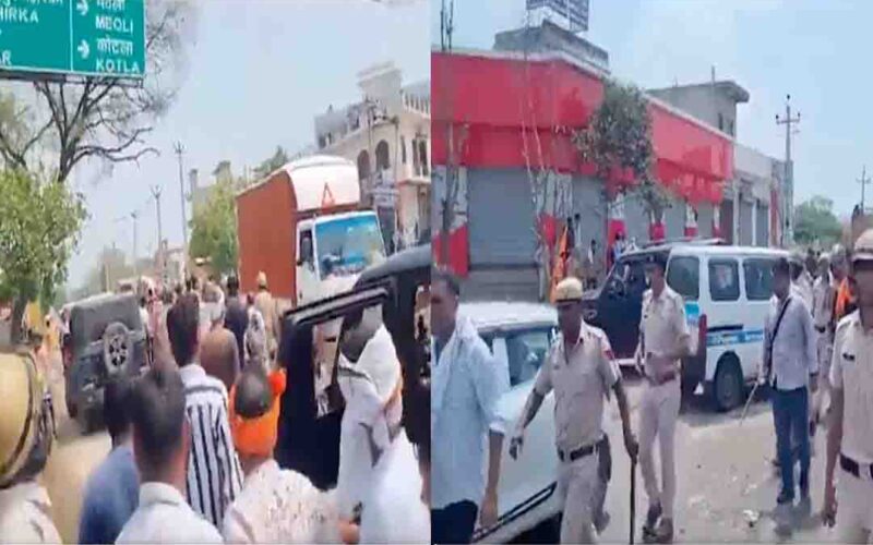 Haryana: नूंह में बजरंग दल की शोभायात्रा के दौरान हिंदू पक्ष के लोगों पर दंगाईयो ने चलाए लाठी और डंडे, पुलिस ने कि शांति बहाली की अपील