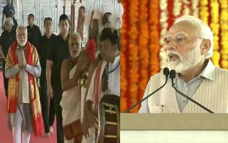 PM Modi In Telangana: पीएम मोदी ने दी तेलंगाना को दी 6100 करोड़ की सौगात, कहा-“देश के विकास में तेलंगाना के लोगों का…”