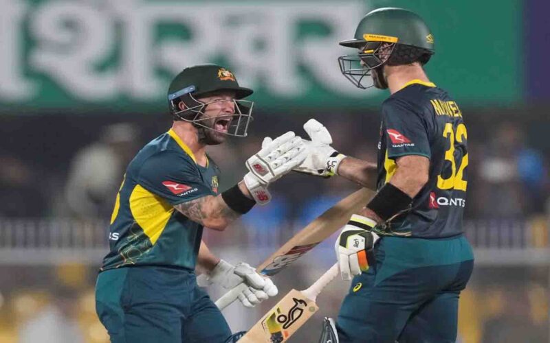 Ind V Aus: तीसरे T-20 मैच में ऑस्ट्रेलिया ने भारत को 5 विकट से हराया, गायकवाड़ के शतक पर मैकसवेल की पारी पड़ी भारी