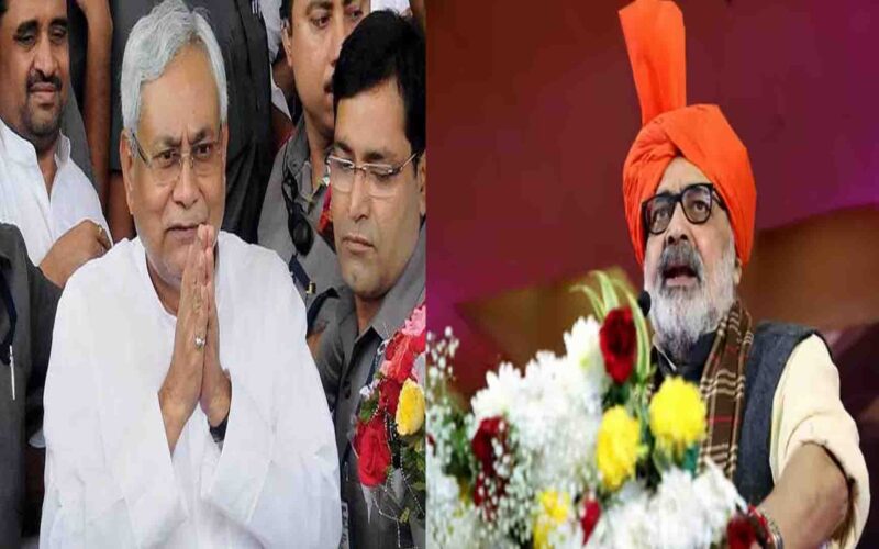 Bihar News: केंद्रीय मंत्री गिरिराज सिंह ने नीतीश कुमार से की अवैध मदरसों पर रोक लगाने की मांग, कहा- “न धर्म बचेगा न धन”