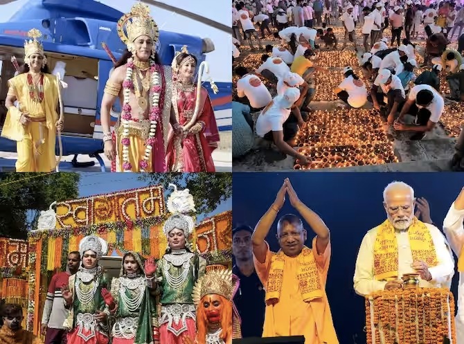 Ram Mandir: अयोध्या में कार्यक्रम के दौरान संतो के साथ नेता, अभिनेता और क्रिकेटर्स भी होंगे शामिल, दीपावली जैसा होगा माहौल