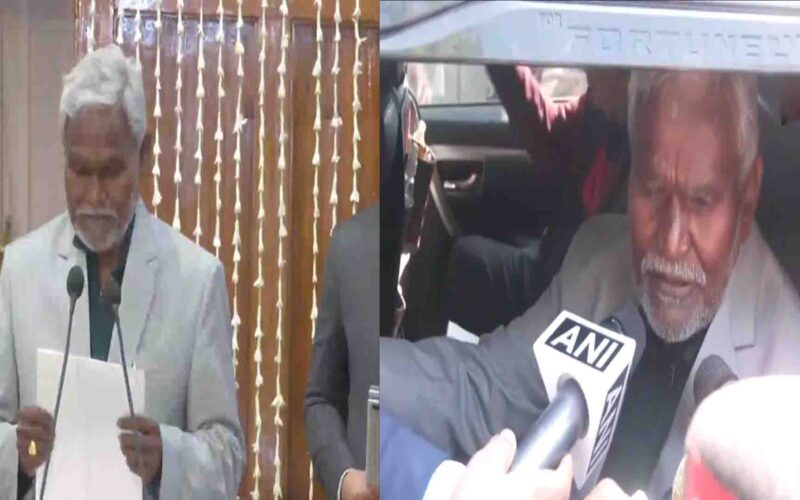 झारखंड: JMM उपाध्यक्ष चंपई सोरेन ने मुख्यमंत्री पद की शपथ ली, 10 दिन के अंदर करना होगा बहुमत साबित
