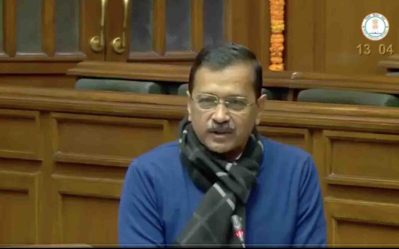 दिल्ली विधानसभा: बजट सत्र के दौरान सदन में गरजे केजरीवाल, कहा-“आप ही दिला सकता है भाजपा से मुक्ति…”