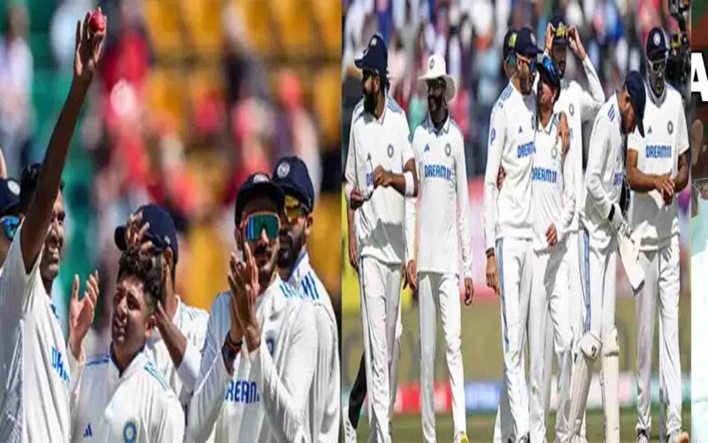 Ind V Eng: भारत ने इंग्लैंड को पांचवें टेस्ट मैच में 64 रनों से रौंदा, 4 -1 से सीरीज पर किया कब्जा