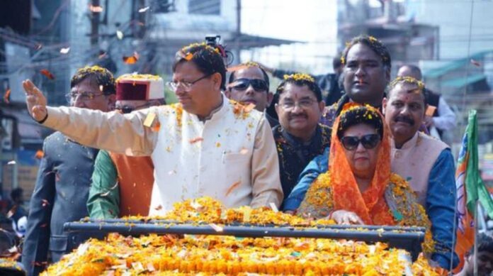 उत्तराखंड: सीएम पुष्कर सिंह धामी ने किया नारी महोत्सव 2024 में हुए शामिल, देहरादून में फिर निकाला रोड शो