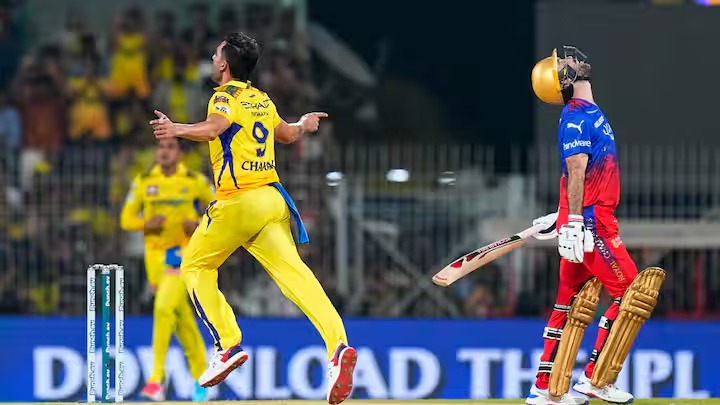 IPL 2024: चेपॉक में सीएसके ने आरसीबी को 6 विकेट से चटाई धूल,आरसीबी का शीर्ष क्रम हुआ ढेर