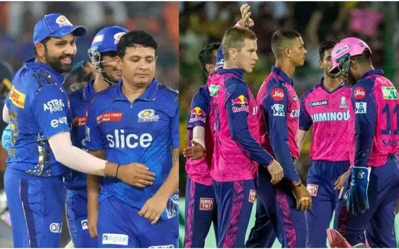 RRvMI: वानखेड़े में राजस्थान ने लगाई जीत की हैट्रिक,वहीं मुंबई ने भी लगाई हार की हैट्रिक, राजस्थान ने एकतरफा अंदाज में मुंबई को 6 विकेट से चटाई धूल