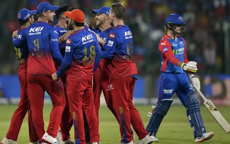 IPL 2024:बैंगलोर ने लगातार दर्ज की 5 जीत, दिल्ली को 47 रनों से दी मात,प्लेऑफ की उम्मीदें बरकार